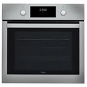 Cuptor incorporabil WHIRLPOOL AKP 7460 IX, Electric, Autocuratare catalitica, 65l, Clasa A, Inox Antiamprenta, Timer, Grill, Ventilator, Rafturi...