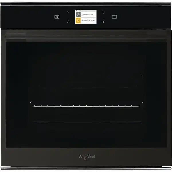 Cuptor incorporabil Whirlpool W9 OM2 4S1 P BSS, Electric, Autocuratare Pirolitica, 73 l, A+, 6th Sense, Wi-Fi, Negru, Cook4 si Ready2Cook