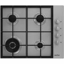 Plita incorporabila ARCTIC ARGW64125SX, Gaz, 4 arzatoare, Wok, inox, Eficienta sporita si siguranta prioritara