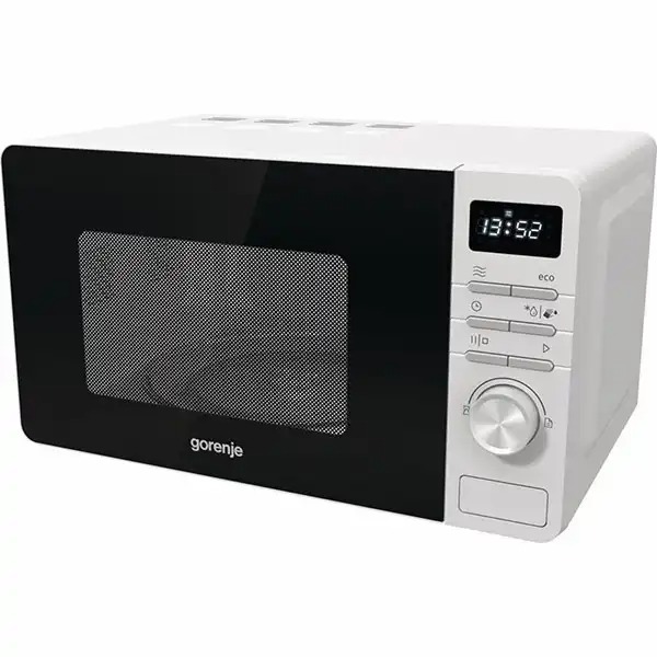 Cuptor cu microunde GORENJE MO20A3W, 20l, 800W, Alb, 11 programe automate, SmartControl