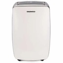 Dezumidificator de aer DAEWOO DDH20W, 20l/zi, 350W, Alb-Gri Inchis, Panou de Control Digital, Functie de Drenaj Continuu