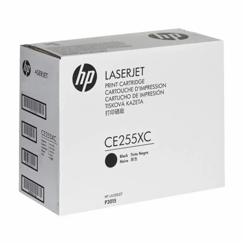 Toner HP CE255XC, 12500 pagini, negru, compatibil cu LaserJet P3015 si Pro 500 MFP