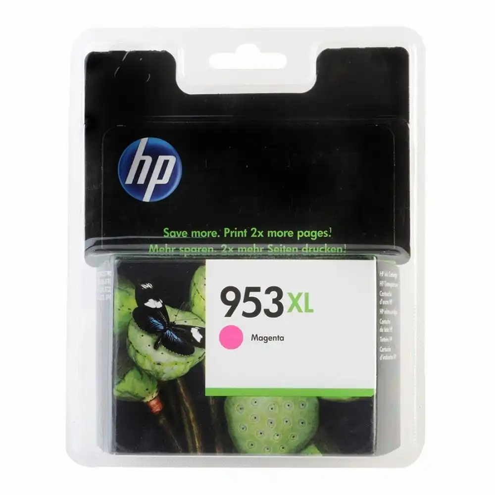 Cartus cerneala HP 953XL F6U17AE magenta, 1600 pagini, culori vibrante, compatibil cu HP OfficeJet Pro - Imprimari de inalta calitate
