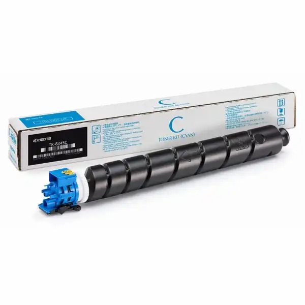 Cartus Toner Original Kyocera TK-8335C, Cyan, 12000 pagini, Culori Precise si Vibrante