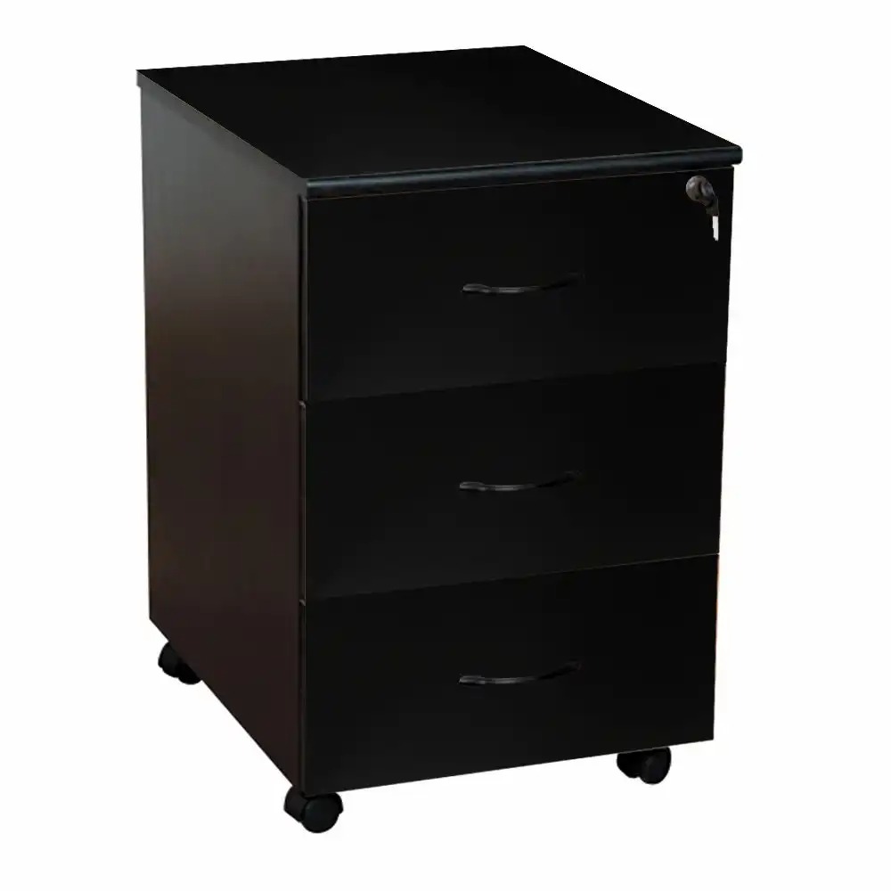 Dulapior mobil Office Line, PAL, negru, 43x52x67 cm - Organizare eficienta si durabilitate pentru spatiul tau de lucru