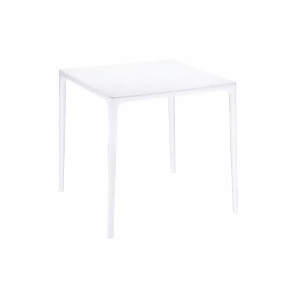 Masa plastic Milano Forza, alb, 72x72 cm - Design modern, durabil si stabil