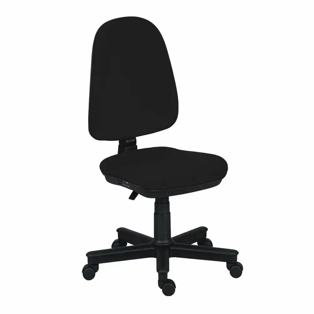 Scaun operational Torino, stofa neagra, reglabil inaltime, suport spate ergonomic, 120 kg, disponibil si alte culori