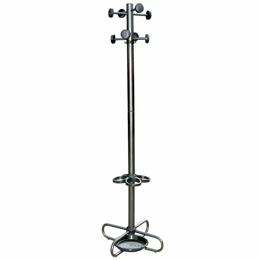 Cuier metalic tip pom 178 cm, negru - Organizare eleganta si practica a hainelor