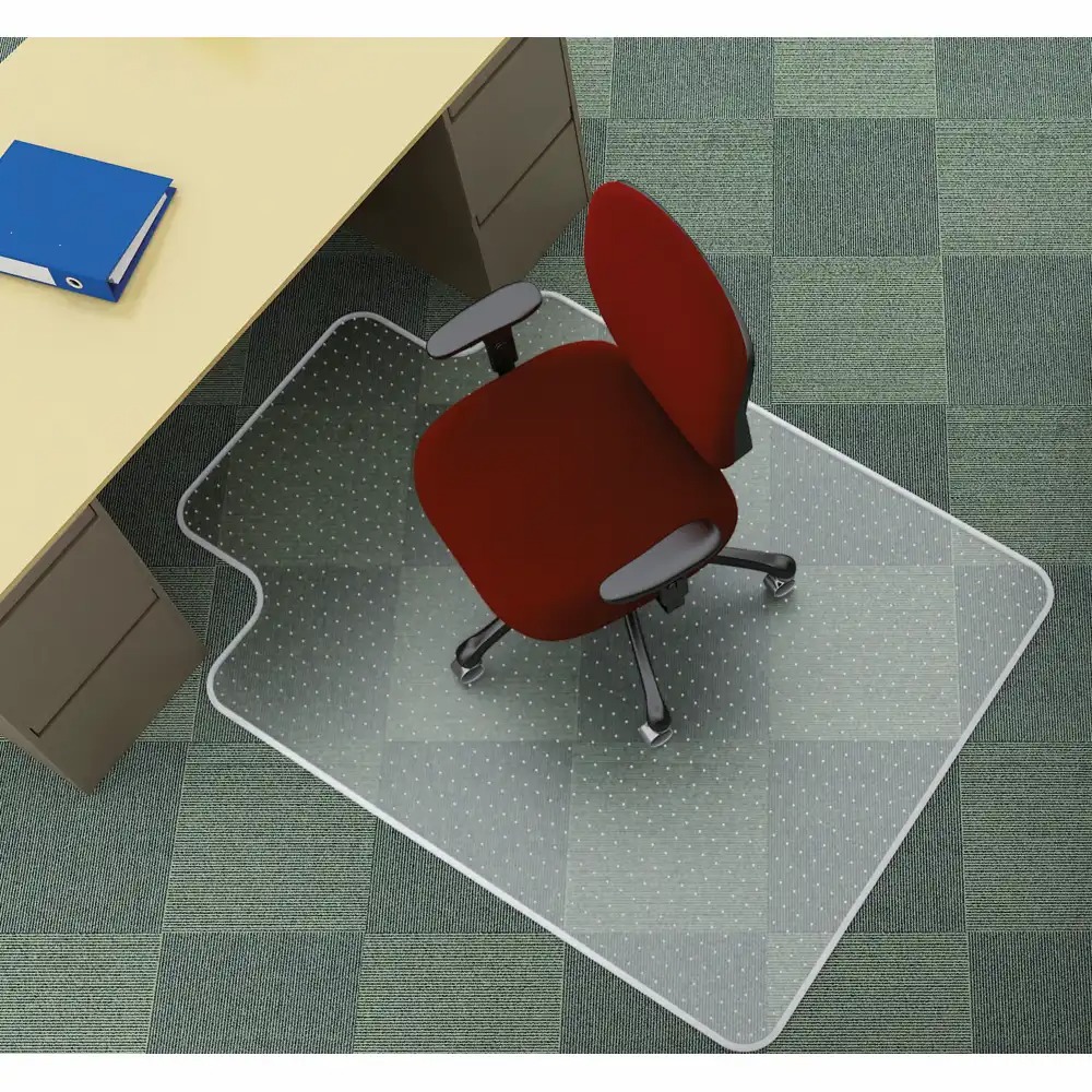 Covor T pentru protectie podea, 134x115 cm, rezistent la zgarieturi, aspect profesional