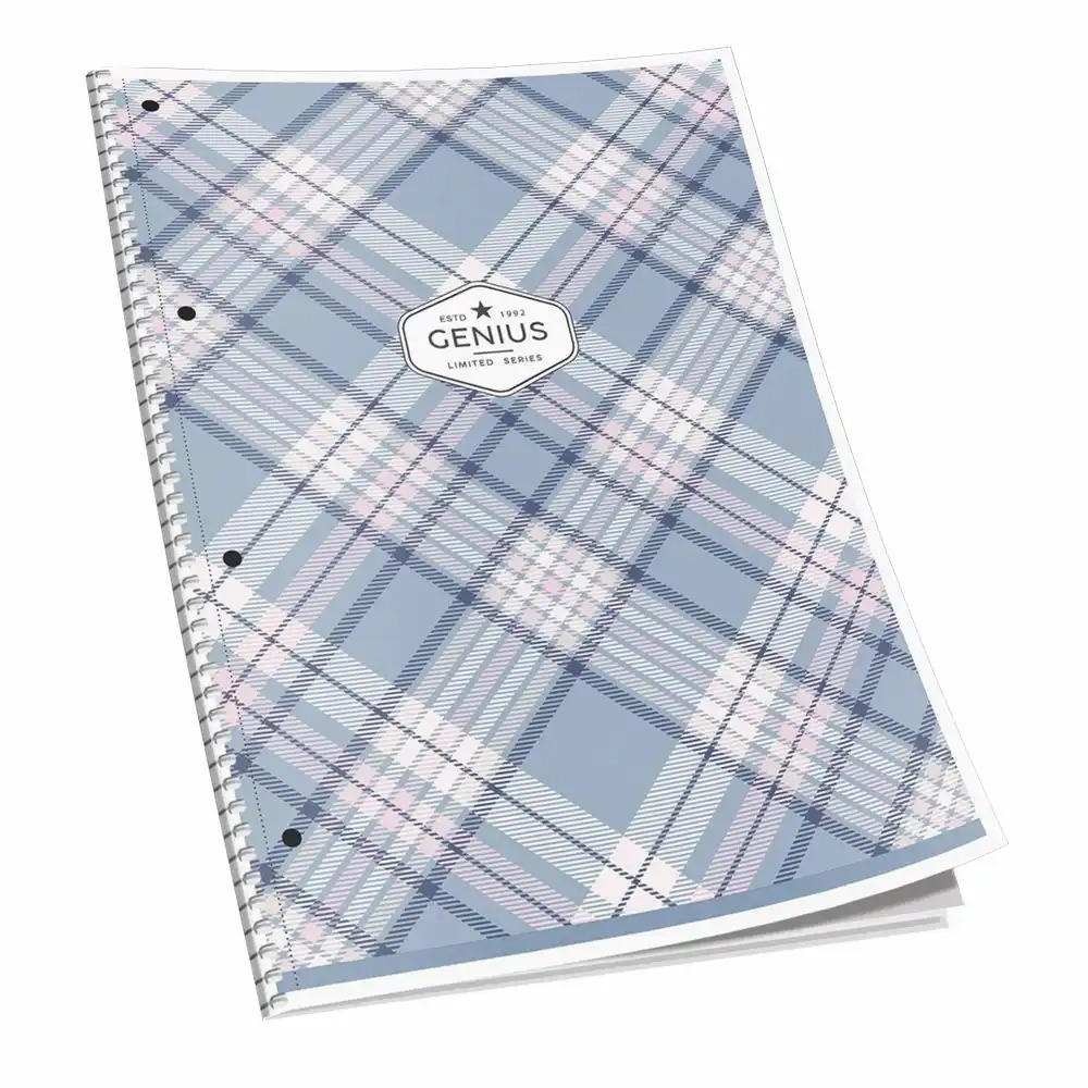 Caiet studentesc A4, 80 file, 60 g, matematica, coperta carouri, ideal pentru organizarea notitelor