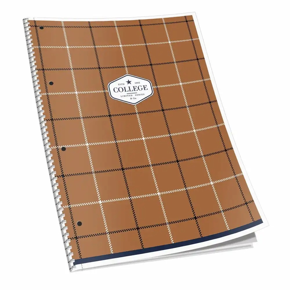 Caiet studentesc A4+ Dictando, 80 file, 70 g, Design Carouri, Ideal pentru Note Eficiente