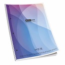 Caiet studentesc A4, 80 file, 60 g, matematica, coperta pastel - Ideal pentru organizarea notitelor de matematica