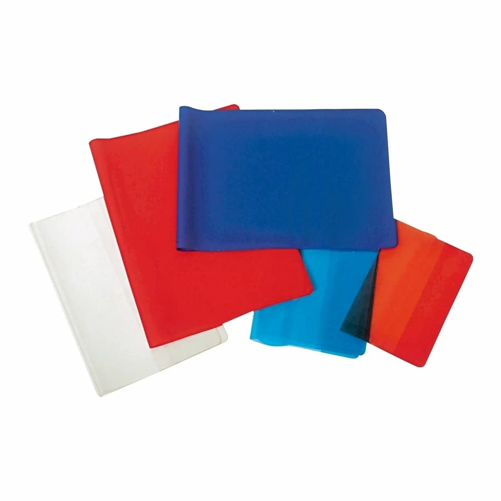 Coperta carnet elev, transparenta,  197 x 140 mm, protectie si durabilitate, set de 5 bucati