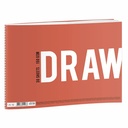 Bloc desen cu spira A4, 30 file, 150 g, diverse culori, pentru artisti si creatori