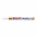 Marker acrilic Edding 5100, varf 2-3 mm, auriu - rezistenta la lumina, opac, ideal pentru pictura