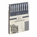 Set 10 linere Creative Craft Fine Art Nassau, varfuri diverse pentru expresii artistice variate