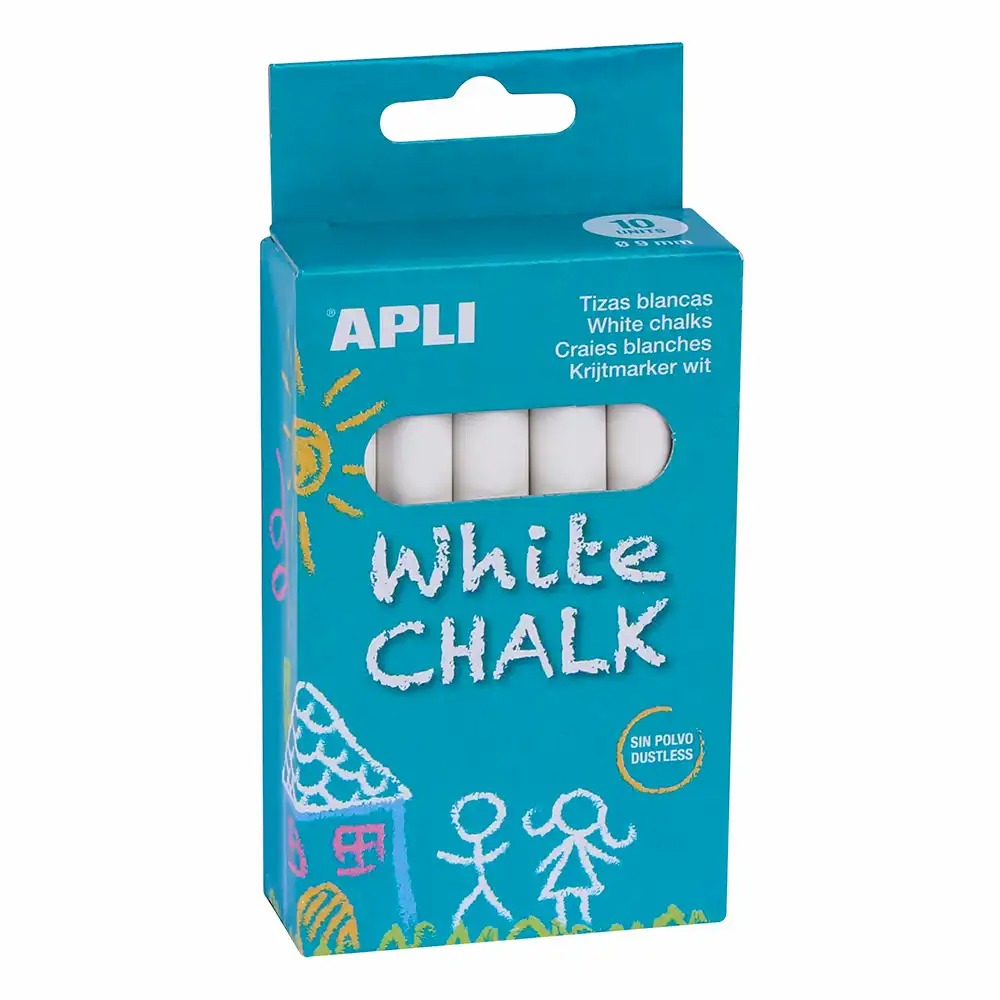 Set 10 crete albe Apli, instrumente de desen si scriere, ideal pentru diverse aplicatii