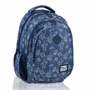 Ghiozdan Hash HS-233, 4 compartimente, design cactusi, maner intarit, spate profilat, laptop, iesire casti