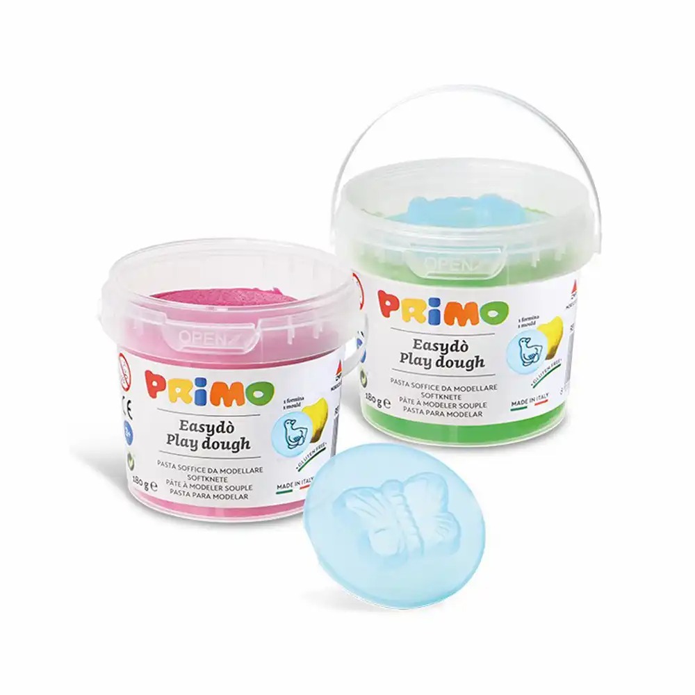 Pasta pentru modelaj Morocolor Primo, 180 g, culori vibrante, compozitie naturala, rehidratabila