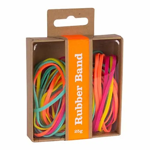 Set elastice Apli, 25g, diverse culori, pentru organizare documente efficienta