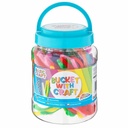 Kit Galetusa Creative Craft, 8 forme diverse, spuma, pompoane, lipici, pene, activitati creative copii si adulti