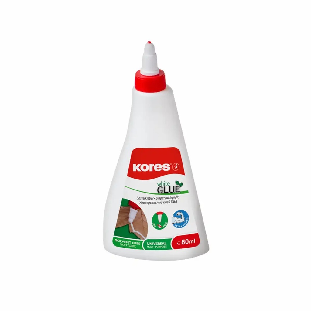 Lipici lichid Kores, Fara Solvent, 60 ml, Pentru Hobby si Mestesuguri