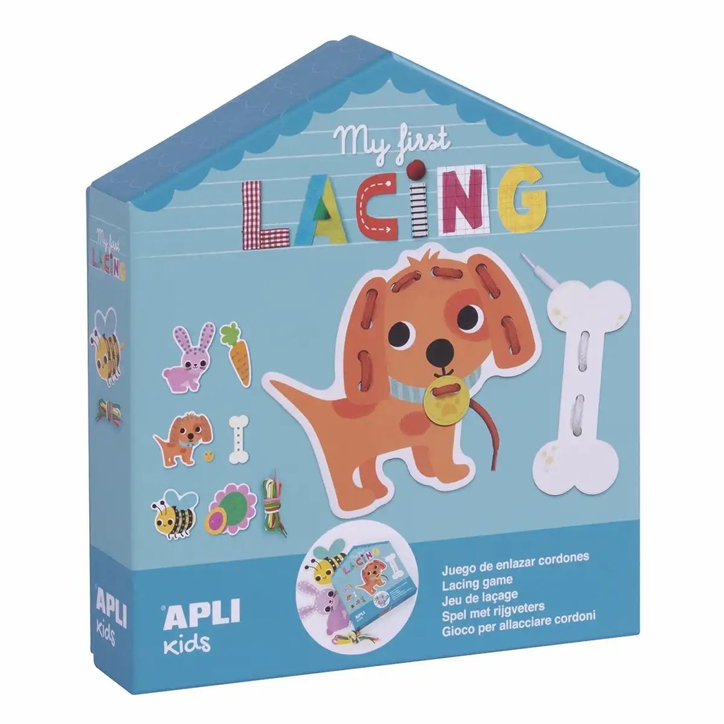 Set Creativ de Corelare APLI, Tema Animale, 8 Foi XL, Dezvoltare Abilitati Motorii Fine