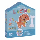 Set Creativ de Corelare APLI, Tema Animale, 8 Foi XL, Dezvoltare Abilitati Motorii Fine