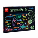 Puzzle educational Apli Marina, 104 piese, fosforescent, dezvolta abilitatile copiilor