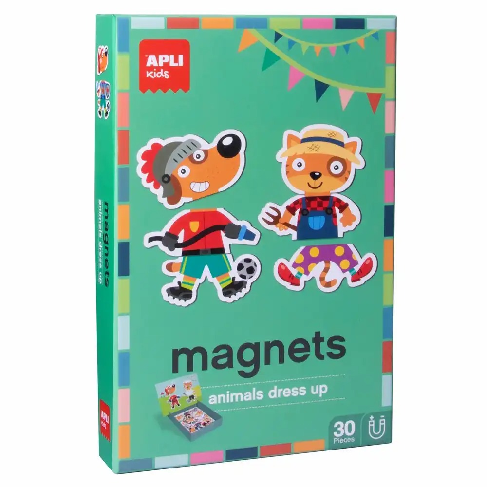 Joc Magnetic APLI Dress Up, 30 Magnet, Profesiuni si Personaje, Set Educativ copii 3+