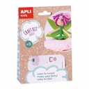 Set creativ APLI Zana Roz Craft Kit, mini trusa de artizanat pentru copii 5+, activitate educativa si distractiva