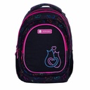 Ghiozdan scolar AB330, 3 compartimente, Love, ergonomic, impermeabil, 39x28x15 cm