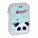 Penar scolar Astra AC21 Panda, 2 compartimente, echipat cu accesorii premium