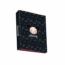 Caiet mecanic Pucca A4 cu 4 inele pentru organizare personalizata