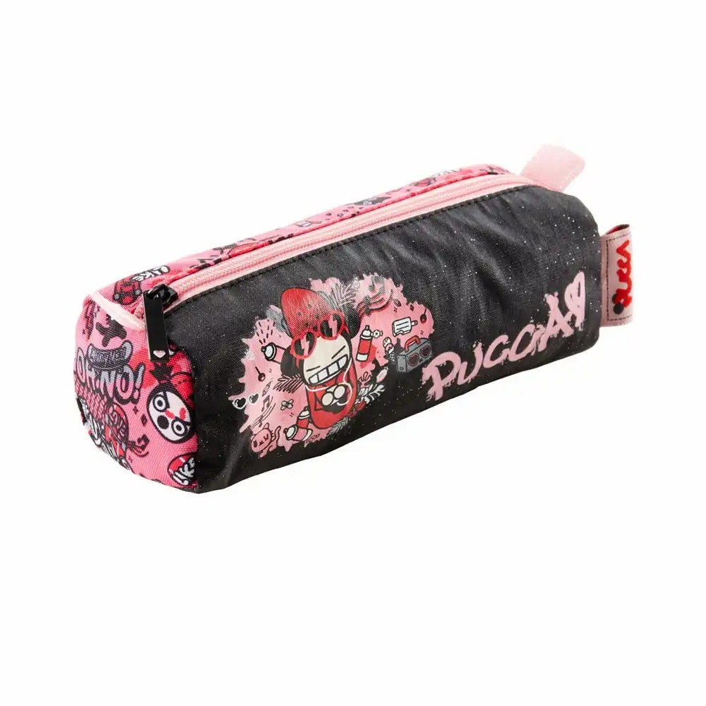 Penar rotund Pucca Enjoy Life, 1 compartiment, design distractiv si durabil, 20 x 7 cm