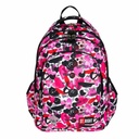 Ghiozdan St.Right BP58 Hearts, 4 compartimente, 16 inch, design plin de inimioare