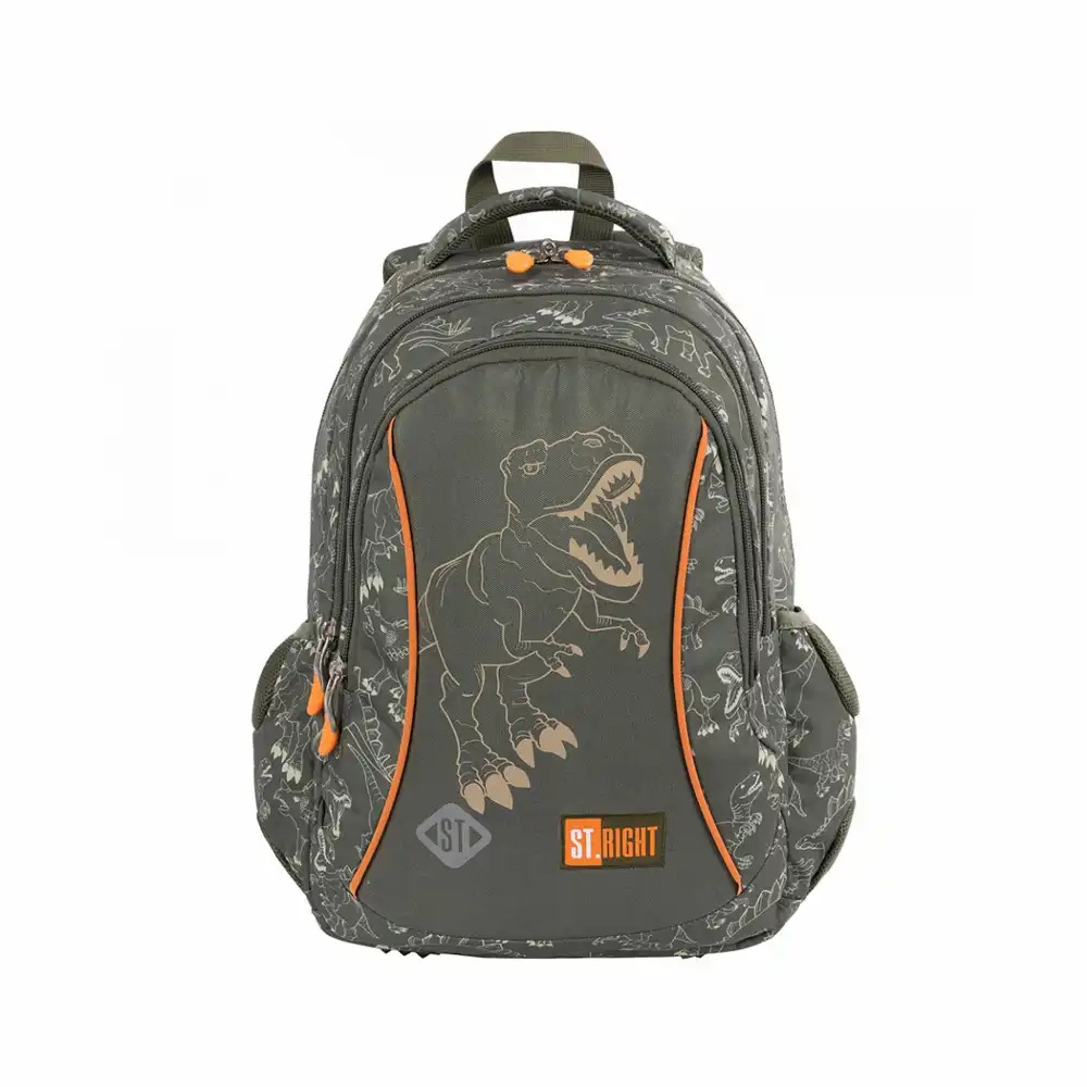 Ghiozdan Majewski St Right BP26 Trex, 3 compartimente, ergonomic, impermeabil, 39x27x17 cm