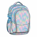 Ghiozdan St.Right BP01 Bubble Gum, 4 Compartimente, 17 inch, rezistent la apa, ergonomic