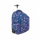 Rucsac Troller Majewski St Right TB01 Lazy Cats, Dimensiuni 44x32x25 cm, Compartimente Specifice pentru Laptop si Tableta, Material Impermeabil,...