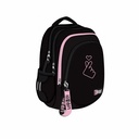 Ghiozdan Majewski St Right BP06, 4 compartimente, Inima, Ergonomic si Impermeabil, 42x31x22 cm