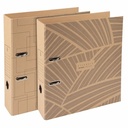 Biblioraft Exacompta Eterneco, carton A4 75 mm, rezistent la apa, mecanism Prem'Touch, eco-friendly