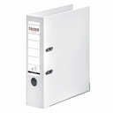 Biblioraft Falken Chromocolor 80 mm alb, mecanism metalic, capacitate 600 coli