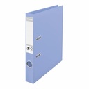 Biblioraft Esselte No.1 Power, PP/PP, A4, 50 mm, bleu, Capacitate 350 coli, Mecanism No.1, Durabil, FSC®, Garantie 3 ani