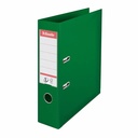 Biblioraft Esselte No.1 Power, PP/PP, A4, 75 mm, verde, rezistenta sporita, capacitate 500 coli