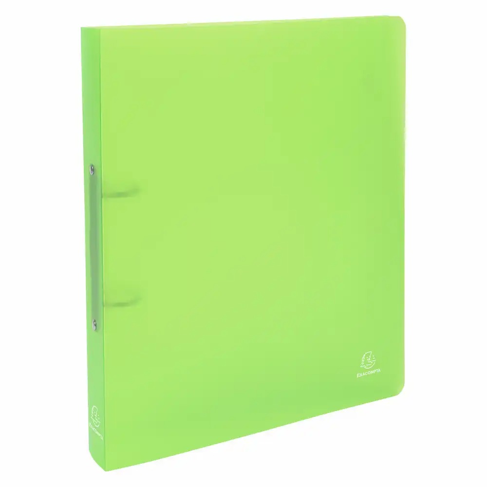 Caiet mecanic Exacompta, 2 inele, 30mm, A4, verde, rezistent si durabil