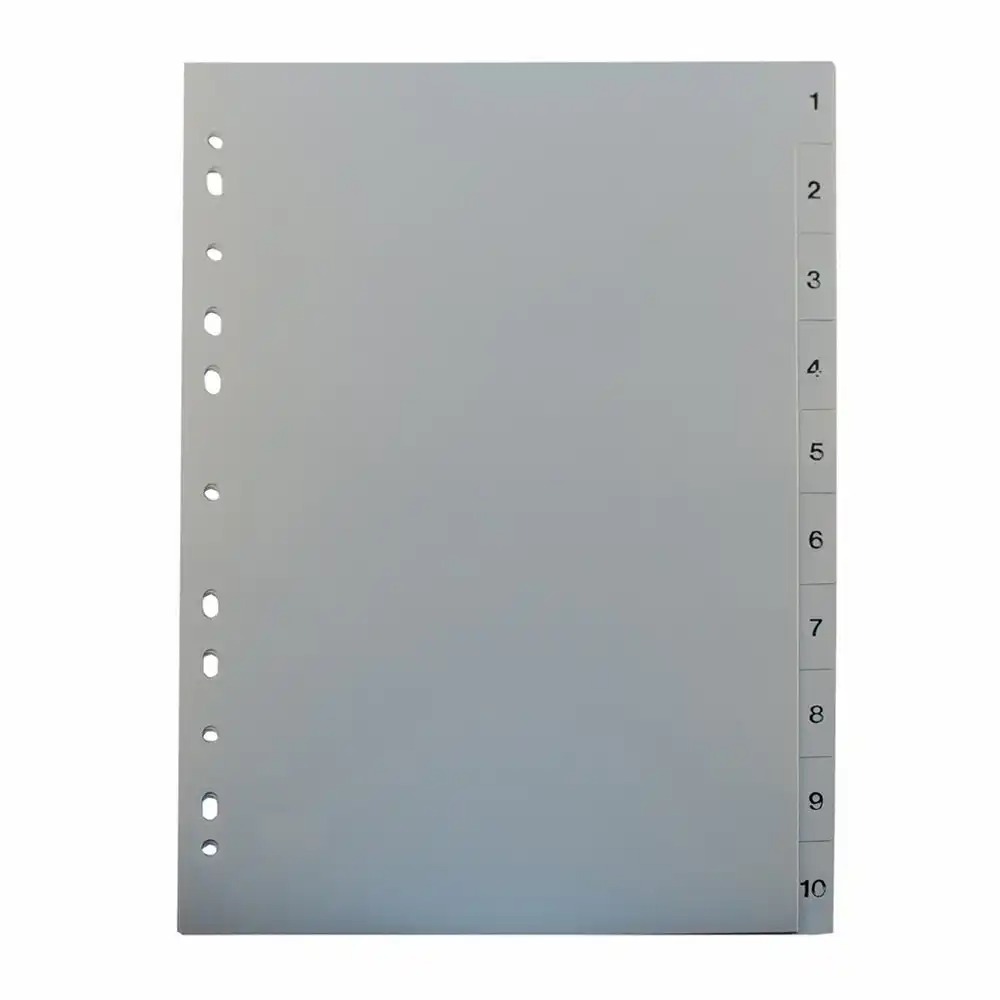 Separatoare Noki, din plastic, cu index 1-10