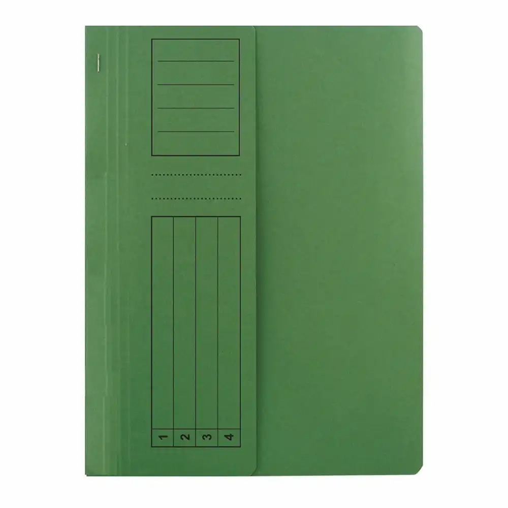 Dosar plic Basic, carton, vernil, 10 bucati/set