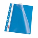 Dosar PP cu multiperforatii Esselte VIVIDA, A4, albastru, 10 buc/set