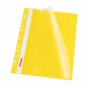 Dosar PP cu multiperforatii Esselte VIVIDA, A4, galben, 10 buc/set