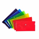 Mapa protectie, inchidere cu buton, DL, diverse culori